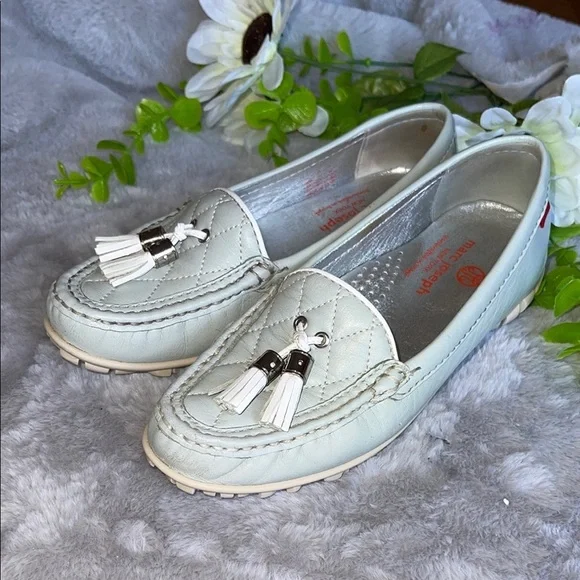 Marc Joseph Quilted Loafers with Tassels - White - Picture 3 of 9
